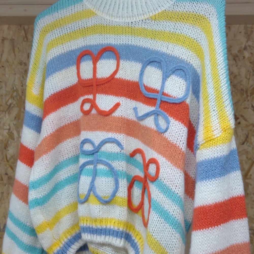 Colorful Striped Sweater